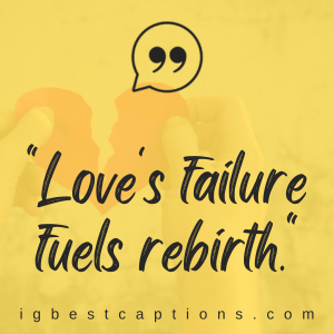 love failure quotes